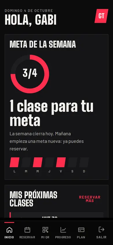 App de socios Mi Pulso en el celular